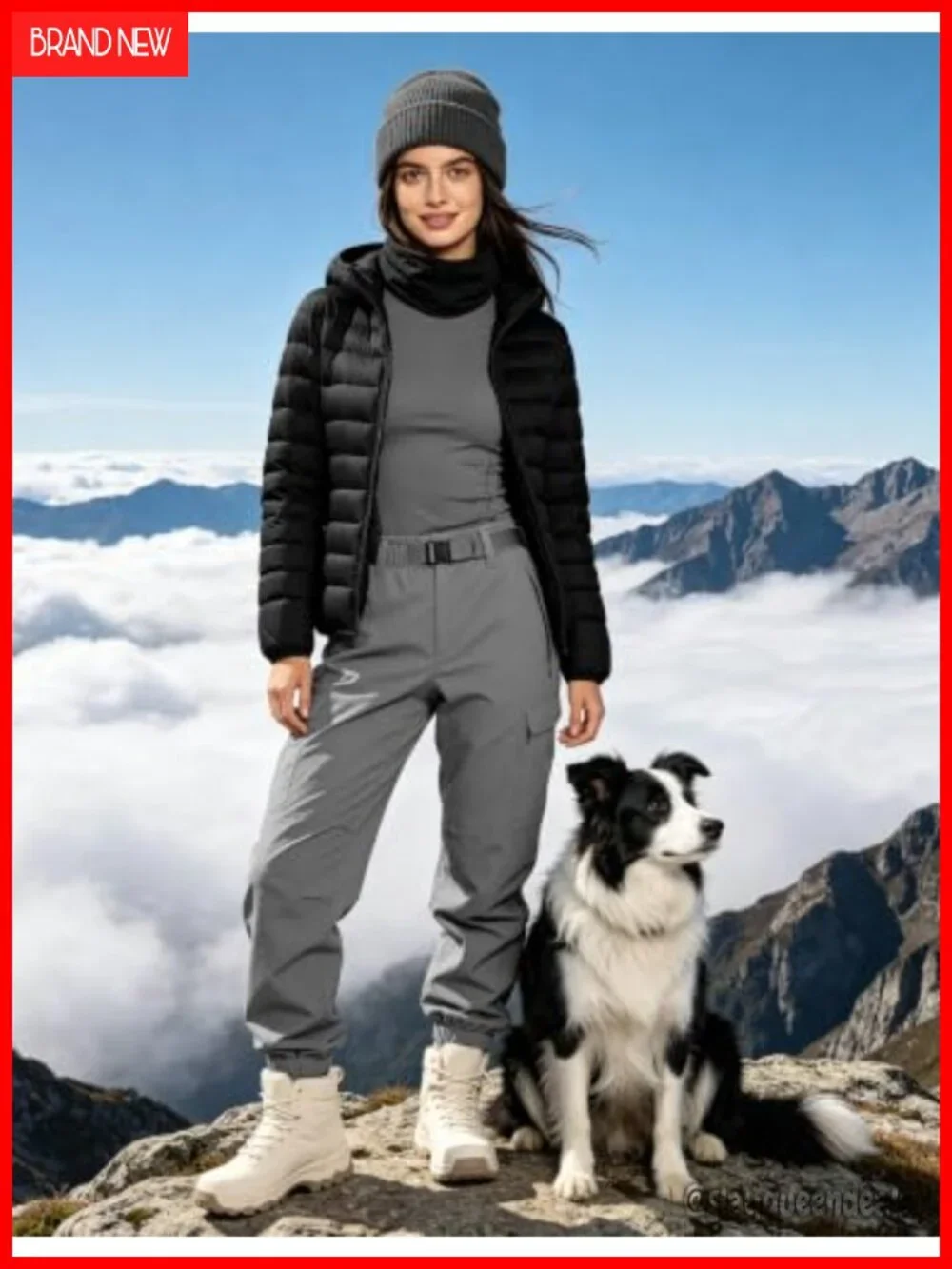 Lightweight Packable Down Puffer Jacket Hooded Quilted Winter Coat Long Sleeve